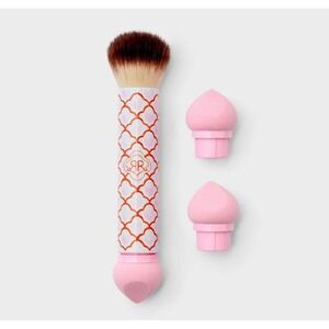 Roller Rabbit x Target Dual Ended Makeup Brush and Interchangeable Pink Sponges